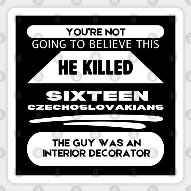 Pine Barrens Sticker by Low Life Shirts